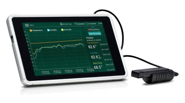 Extech RH550 - fugt- og temperaturoptager - med touchskærm