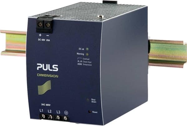 PULS DIN-skinne strømforsyningsenhed (DIN-skinne) 48 V 20 A 40 W 1 x (XT40.482)
