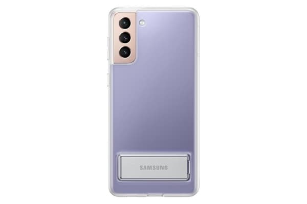 Samsung Clear Standing Case - Samsung S21+ - Gennemsigtig
