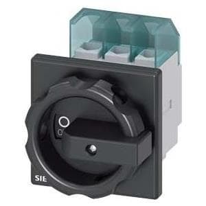 Siemens 3LD2103-0TK51 3P svart elektrisk strömbrytare (3LD2103-0TK51)