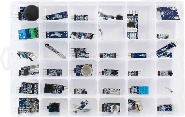 Allnet 4duino_40in1_Kit1 sensorsæt Velegnet til serier: Arduino 1 sæt(er)