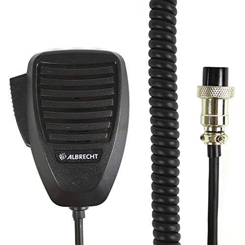 Albrecht mikrofon 6-benet til CB radio AE6490 / AE6491, kode 41979