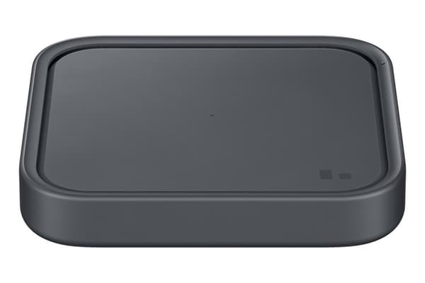 Samsung Wireless Charger Pad - med rejseadapter - Sort Grå