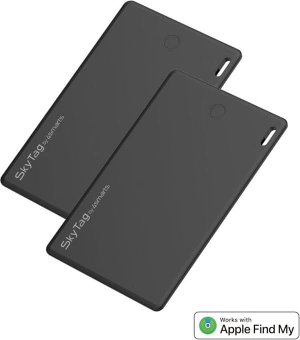 4smarts SkyTag Bluetooth Tracker til Pung (2-Pack) Sort