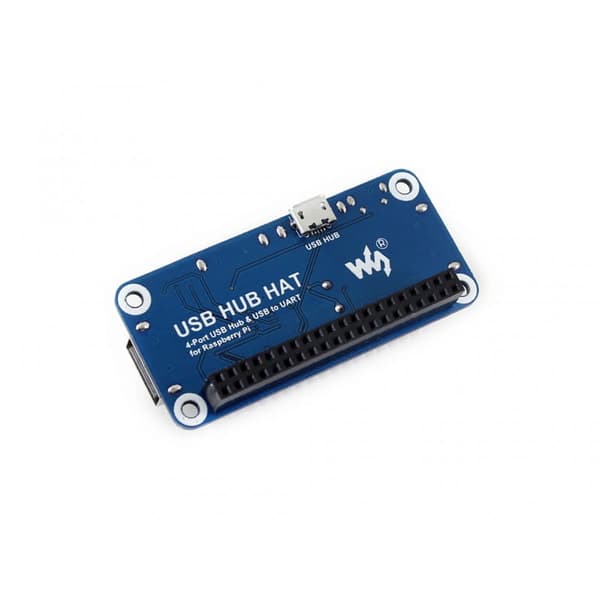 4-portars USB-hubb för Raspberry Pi