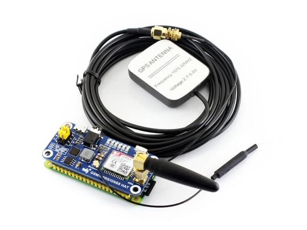 HAT til Raspberry Pi med SIM868 GSM/GPRS/GNSS/Bluetooth