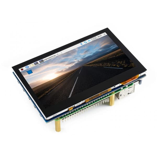 4,3" IPS LCD-skärm HDMI med pekskärm 800x480