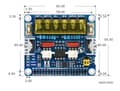 Miniatyrbillede 8 af 8: 2-kanals Triac-udvidelseskort til Raspberry Pi