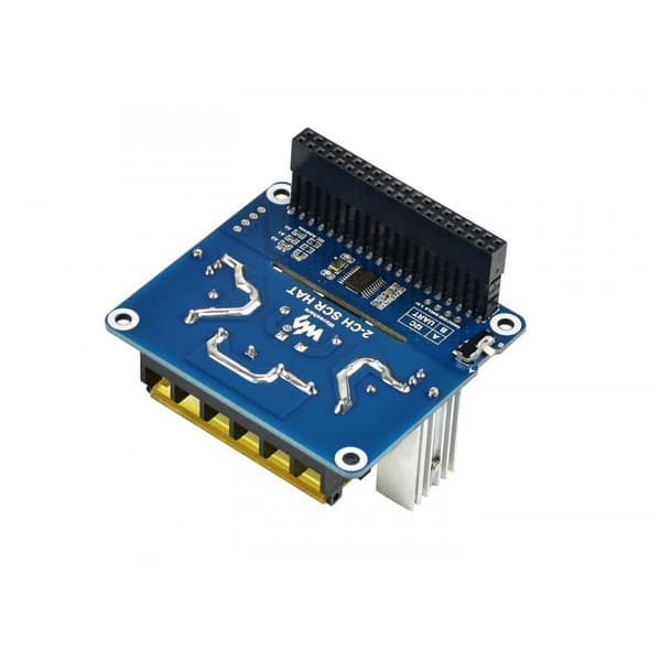 2-kanals Triac-udvidelseskort til Raspberry Pi