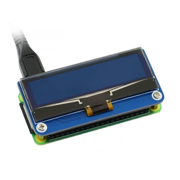OLED-skærm 2,23" 128x32 HAT til Raspberry Pi SSD1305 SPI/I2C