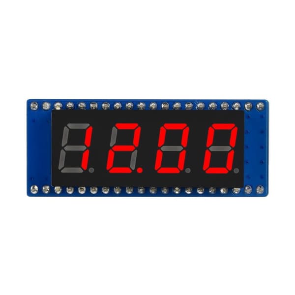 4-cifret 8-segment displaymodul til Raspberry Pi Pico