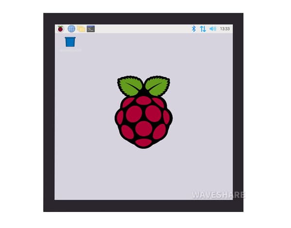 4-tums pekskärmsmodul för Raspberry Pi