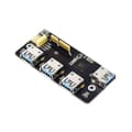 Pikkukuva 1 / 5: PCIe - 4x USB 3.2 Gen1 -sovitin Raspberry Pi CM4 -levylle