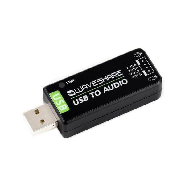 USB-ljudkort för Raspberry Pi