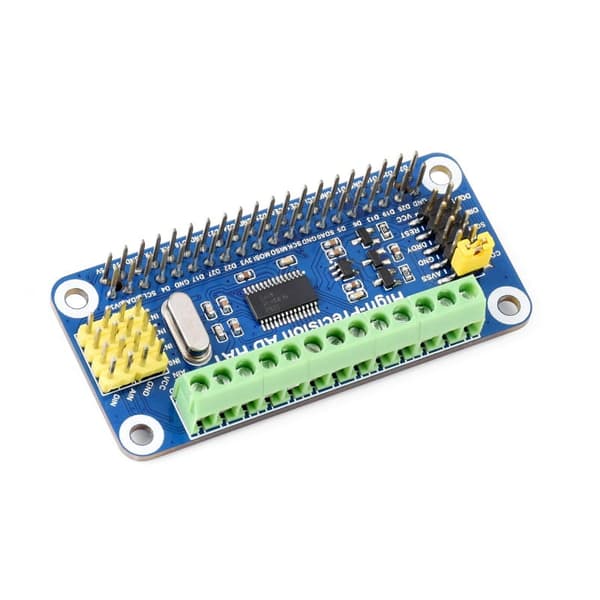 ADS1263 32-bittinen ADC-moduuli Raspberry Pille