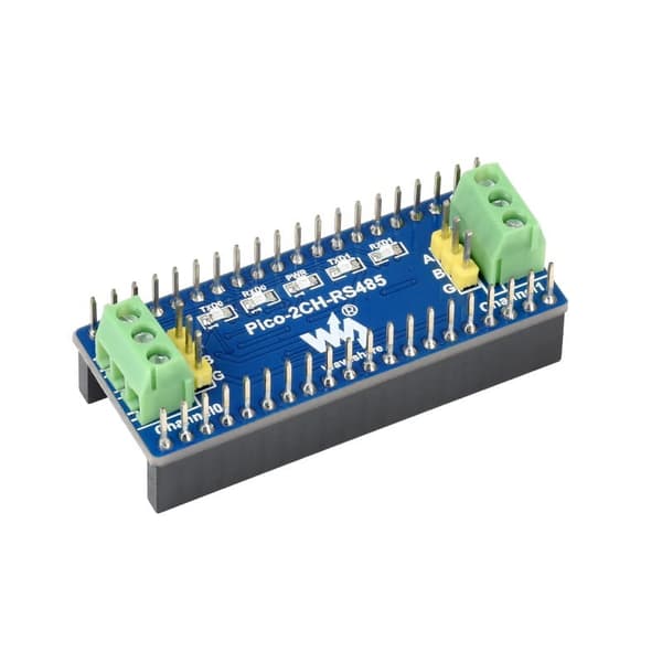 Dobbeltkanals RS485-busmodul til Raspberry Pi Pico