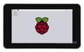 Miniatyrbild 1 av 11: Kapacitiv 7-tums IPS-pekskärm för Raspberry Pi 1024x600 i skyddande fodral