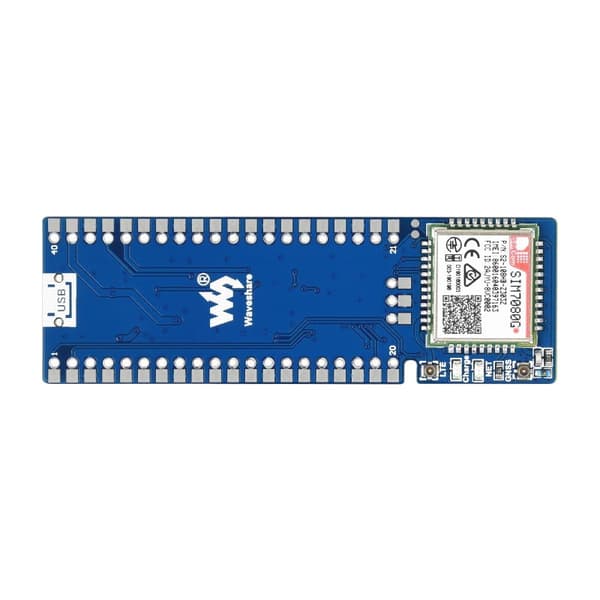 NB-IoT og GNSS-modul til Raspberry Pi Pico