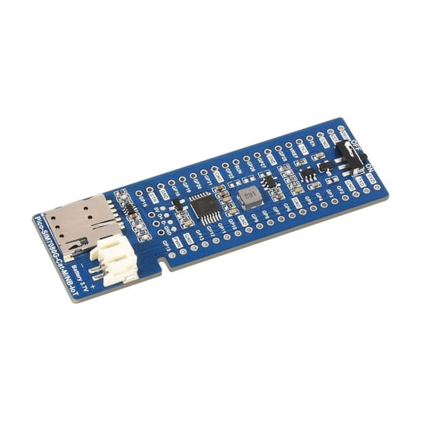 NB-IoT og GNSS-modul til Raspberry Pi Pico