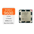 Miniatyrbild 1 av 4: AMD Ryzen 5 9600, 6 kärnor, 12 trådar, 5.4GHz Boost-klocka