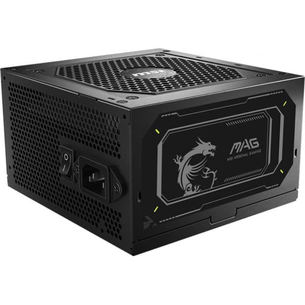 MSI MAG A750GL PCIE5 II ATX-nätaggregat, 750 W Svart