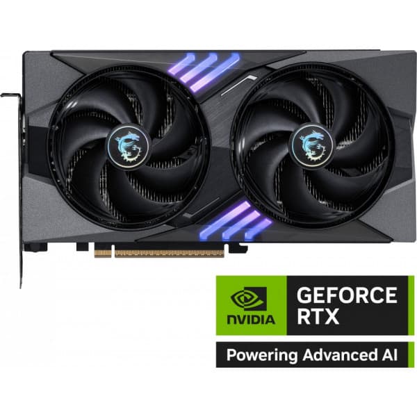MSI GeForce RTX 5060 Ti 16G GAMING OC grafikkort Svart