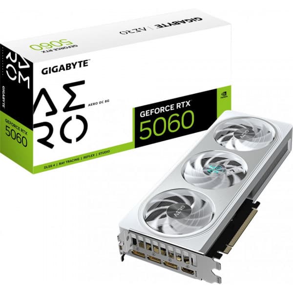 GIGABYTE GeForce RTX 5060 AERO OC 8GB grafikkort
