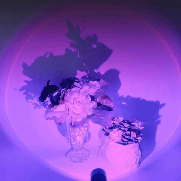 USB Skylight Projector Light Car Bedroom Ceiling Sunset Projector - 7 colors