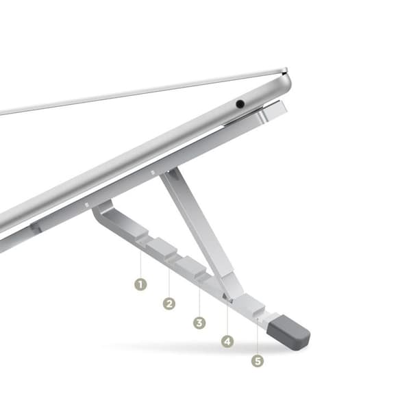 Tech-Protect ULS300 Universal Stativ För Bärbar Dator - Silver