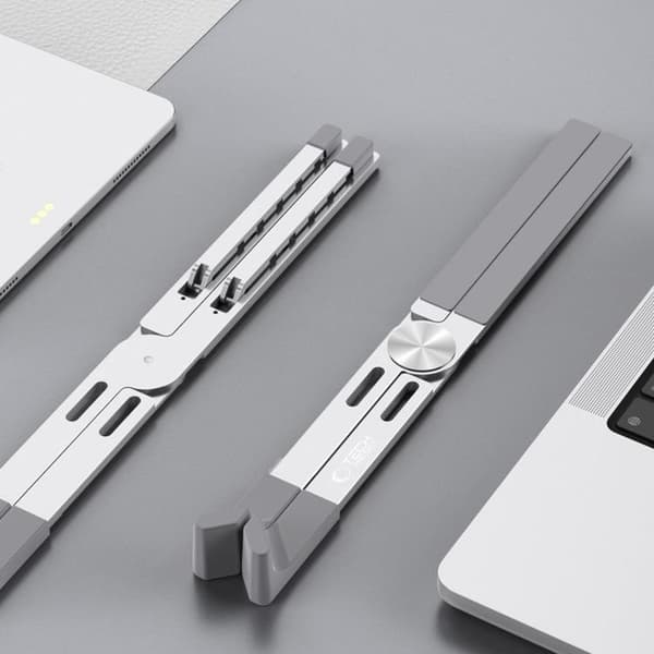 Tech-Protect ULS300 Universal Stativ För Bärbar Dator - Silver