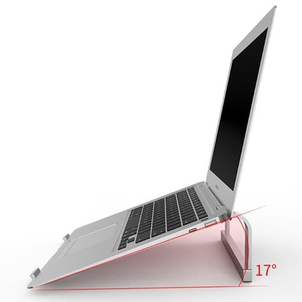 Tech-Protect Universal Stativ För Bärbar Dator ULS100 - Silver