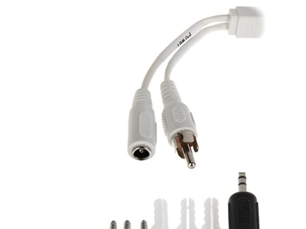 Dahua HAP100 Pinhole Pickup - mikrofoni - valkoinen - Lite-sarjaan A22CJ62; Pro-sarjaan A22, A22BJ63, A22CF63, A22CL62, A42, A22CL62, A42