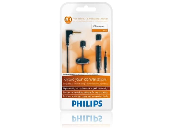 Philips LFH9173 - Mikrofon - svart