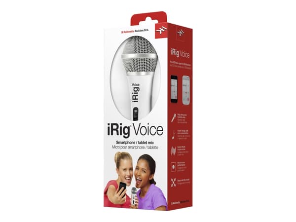 IK Multimedia iRig Voice - Mikrofon - hvit