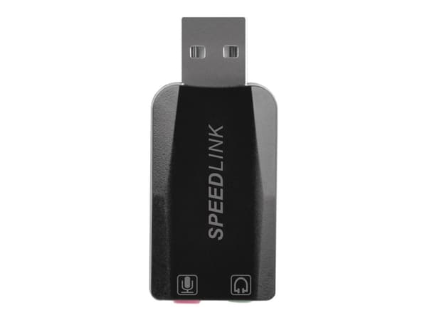SPEEDLINK SL-8850-BK-01 VIGO - Lydkort - stereo - USB