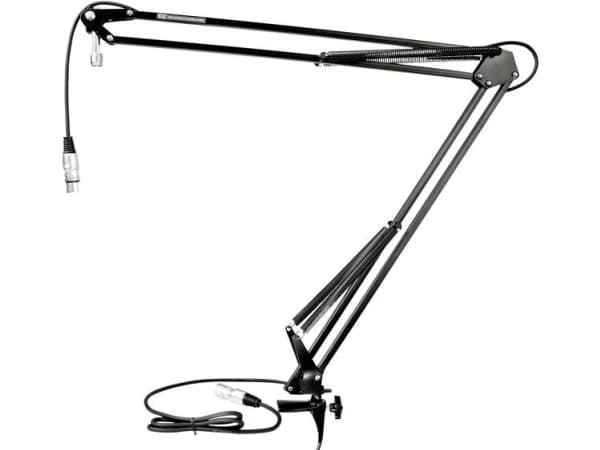 Tie Studio Flexible Mic Stand Pro Microphone Mount Microphone Arm Incl. 2.5m Xlr