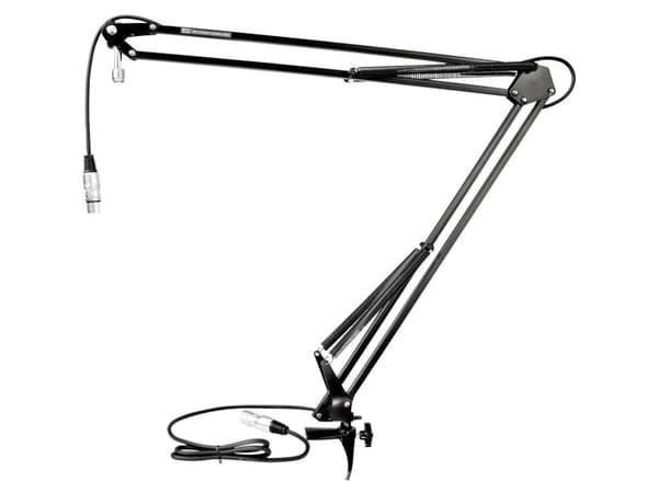 Tie Studio Flexible Mic Stand Pro Microphone Mount Microphone Arm Incl. 2.5m Xlr