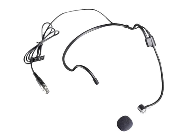 LD Systems LDWS100MH1 Headset Vokalmikrofon Överföringstyp: Bredband Inkl. läskärm