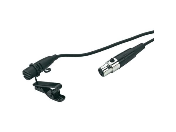 Monacor ECM-402L Clip-on-mikrofon Talmikrofon Överföringstyp:Bredband