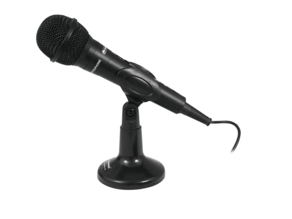 Omnitronic 13000419, studiomikrofon, -53 dB, 100 - 12000 Hz, 600 ohm (O), kardioid, dynamisk