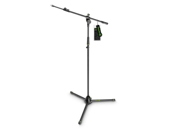 Gravity MS 4322 B, Boom mikrofonstativ, Trefotig, Svart, Stål, Zink, 103 cm