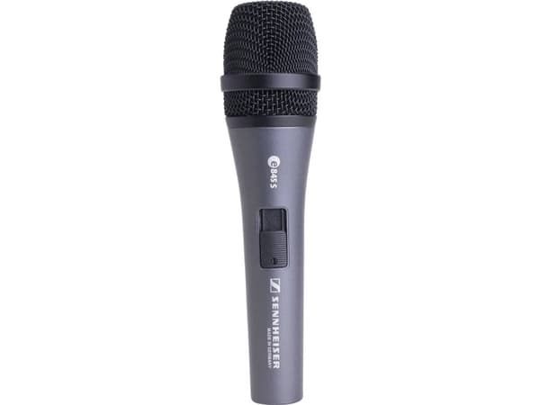 Sennheiser e 845 S, scenmikrofon, 40 - 16000 Hz, 350 ohm (O), 1,8 mV/Pa, 1000 ohm (O), Supernjure
