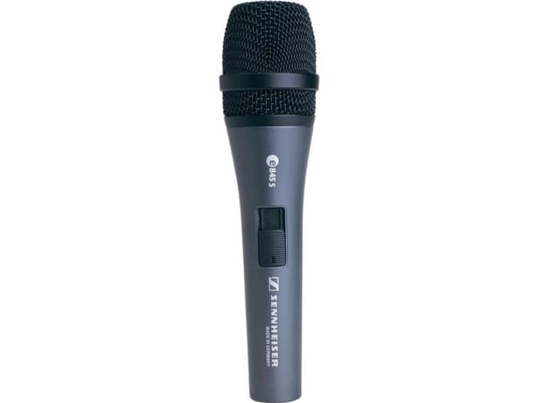 Sennheiser e 845 S, scenmikrofon, 40 - 16000 Hz, 350 ohm (O), 1,8 mV/Pa, 1000 ohm (O), Supernjure