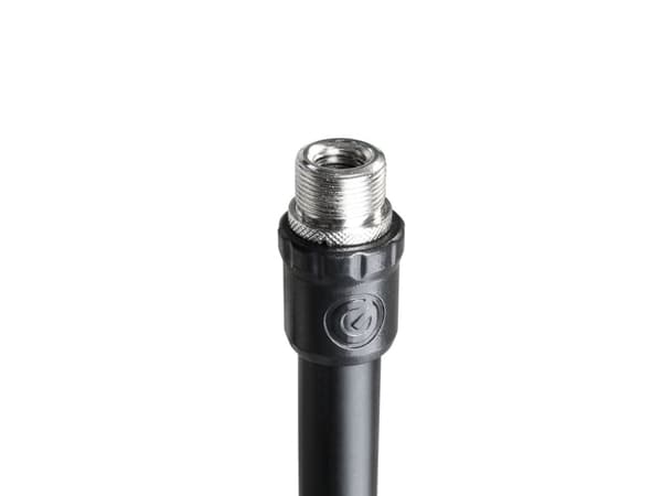 Gravity MS 43, Rakt mikrofonstativ, Trefotig, Svart, Stål, Zink, 103 cm