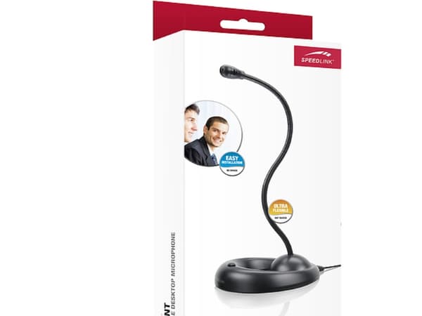 SPEEDLINK SL-8708 Pure Voice USB - Mikrofon - sort