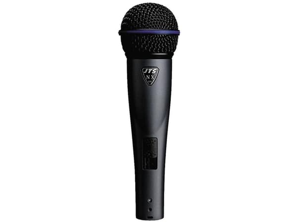 JTS NX-8S Hånd Sangmikrofon Overførselstype:Bredbånd Metalkabinet, Kontakt XLR Bredbånd