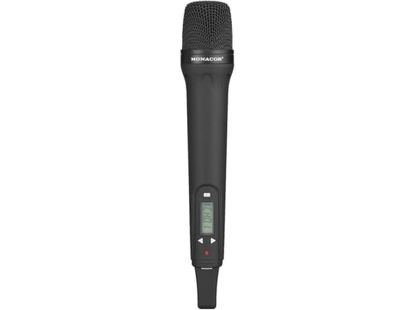 Monacor TXA-800HT, Scene/opptreden, 70 - 16000 Hz, Kardioide, 10 mW, Dynamisk, Trådløs