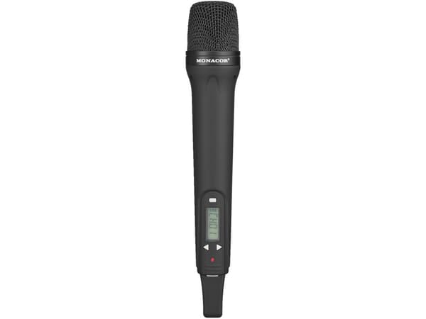 Monacor TXA-800HT, Scene/opptreden, 70 - 16000 Hz, Kardioide, 10 mW, Dynamisk, Trådløs