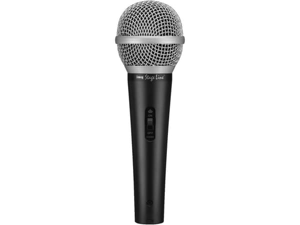 IMG Stageline DM-1100 Hånd Sangmikrofon Inkl. kabel XLR