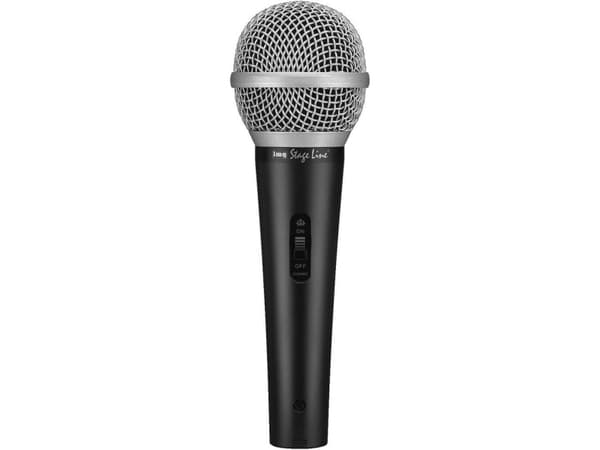 IMG Stageline DM-1100 Hånd Sangmikrofon Inkl. kabel XLR